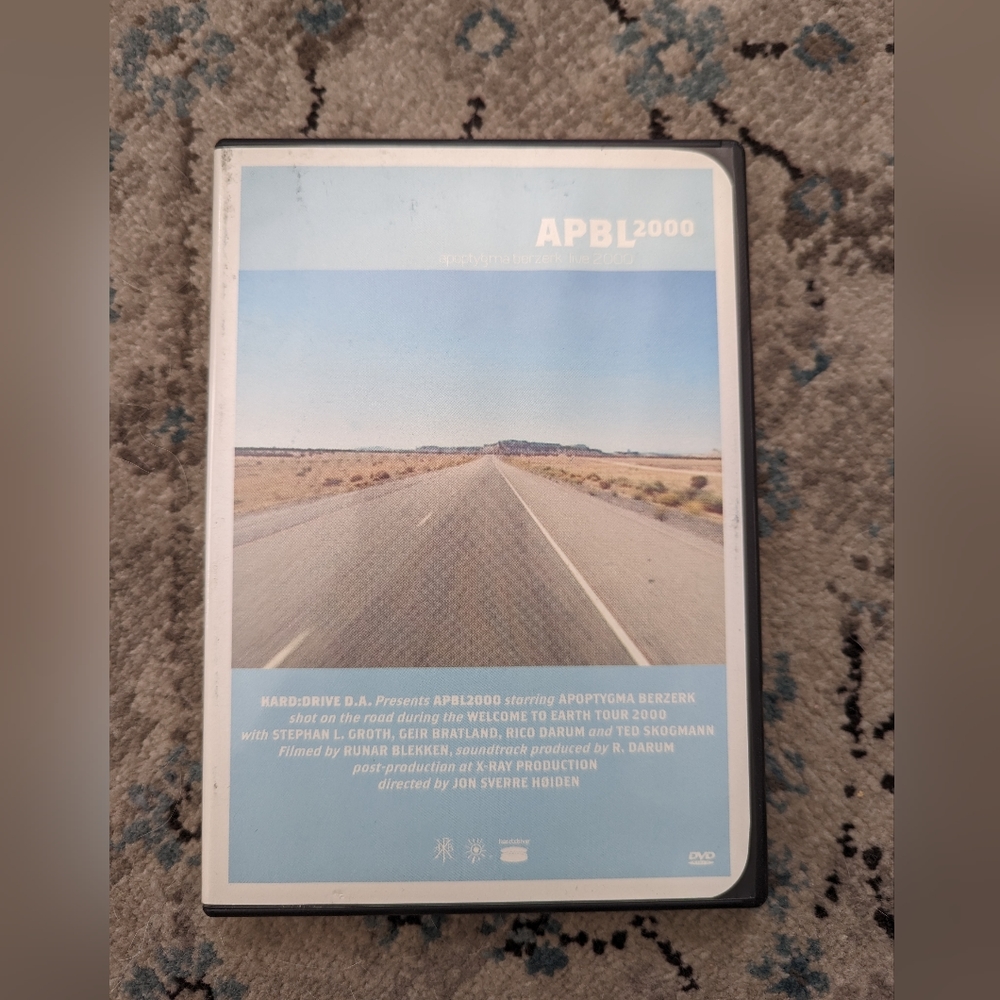 Apoptygma Berzerk Live 2000 DVD